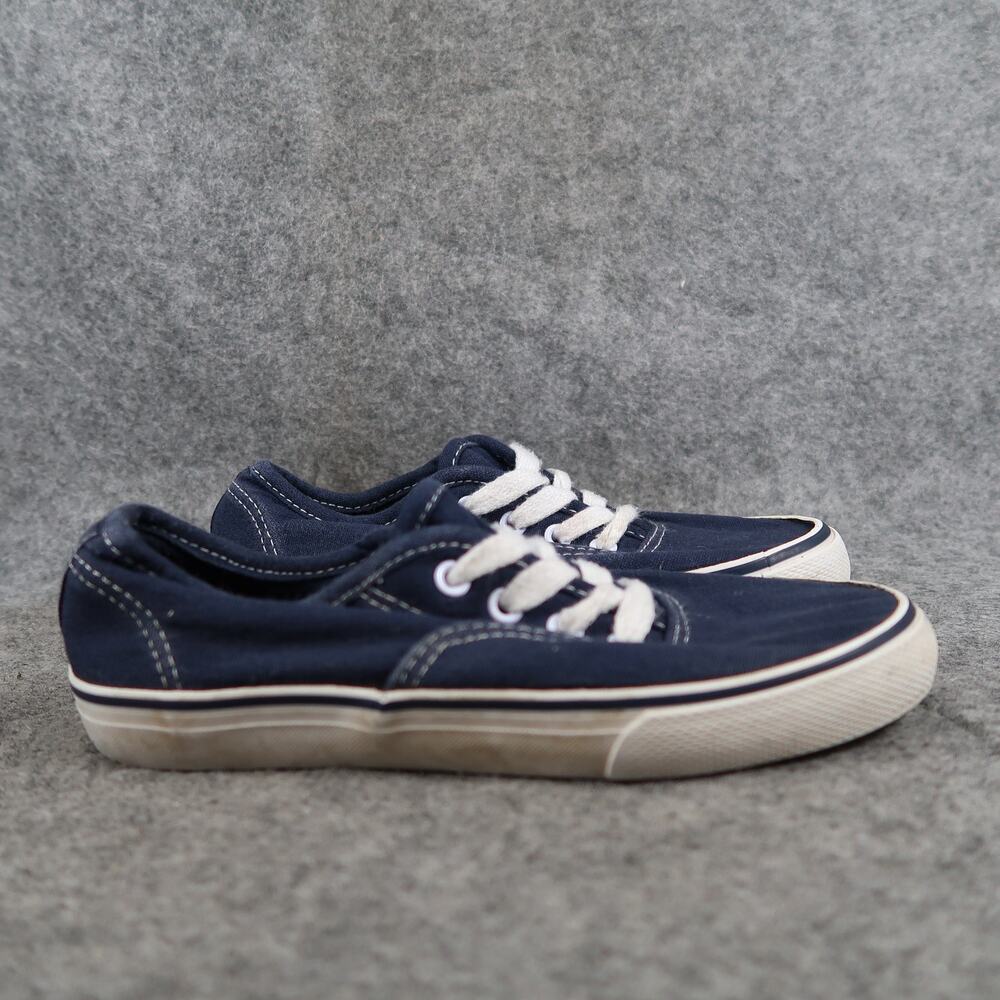 Joe Boxer Shoes Kids 13 Casual Sneakers Lace Up Trainer Blue Canvas Boys Girls